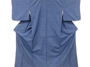 唐草模様御十日町紬着物